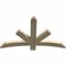 Ekena Millwork Alberta Rough Sawn Timber Gable Bracket, Douglas Fir, 48"W x 30"H x 2"D x 4"F, 15/12 Pitch GBW048X30X0204ALB00RDF - alternate 5